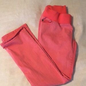 Liz Lange Maternity coral pants size 6